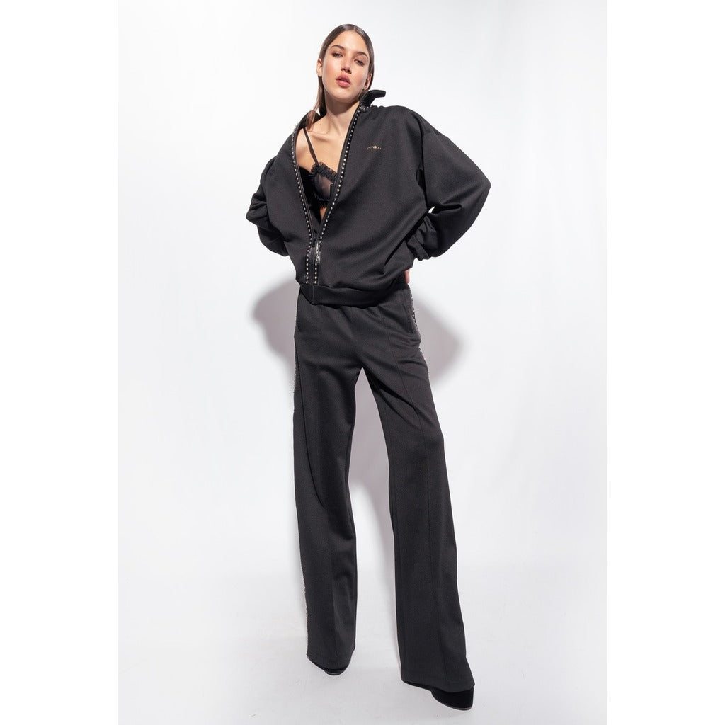 Pinko Women's Black Sweatshirt