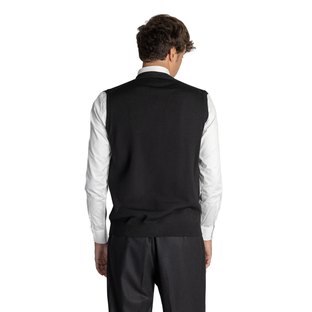 Alpha Studio Men's Blue Sweater