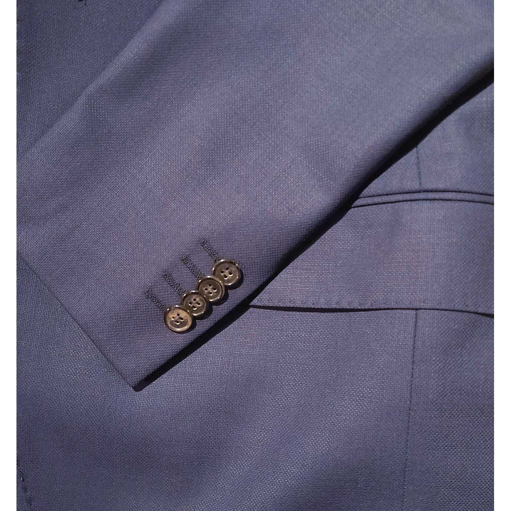 Ermenegildo Zegna Fabric Men's Blue Suit