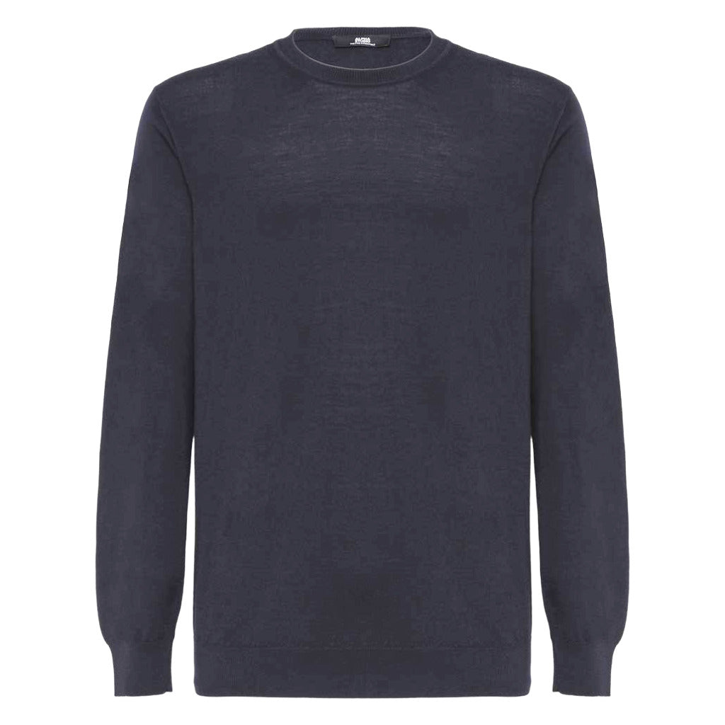 Alpha Studio Men's Blue Sweater