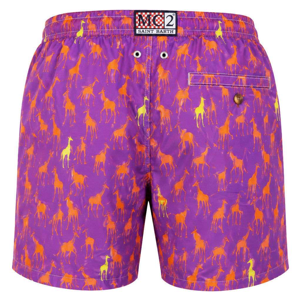 MC2 Saint Barth Men's Purple Swimwear