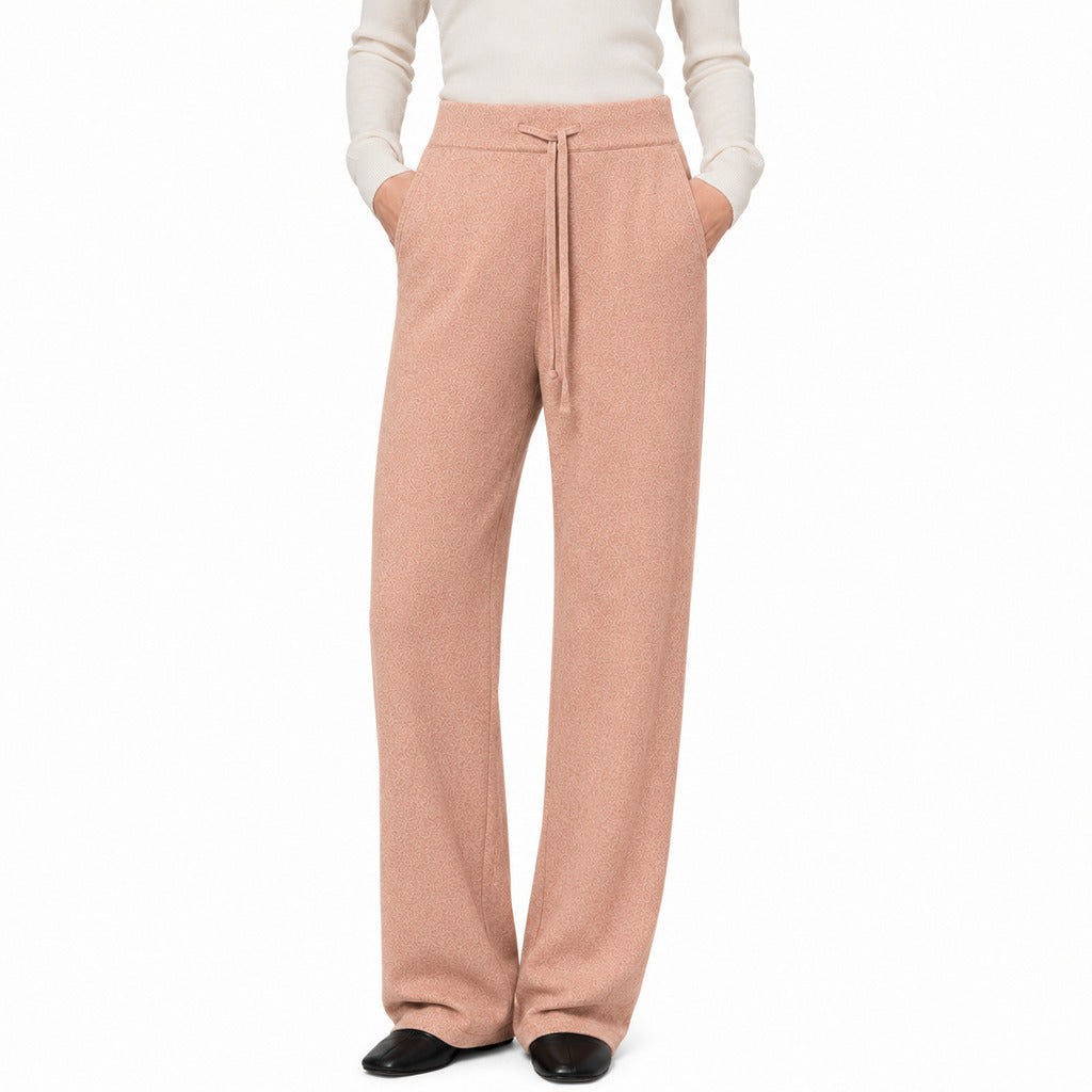 Alpha Studio Women's Camel Trousers