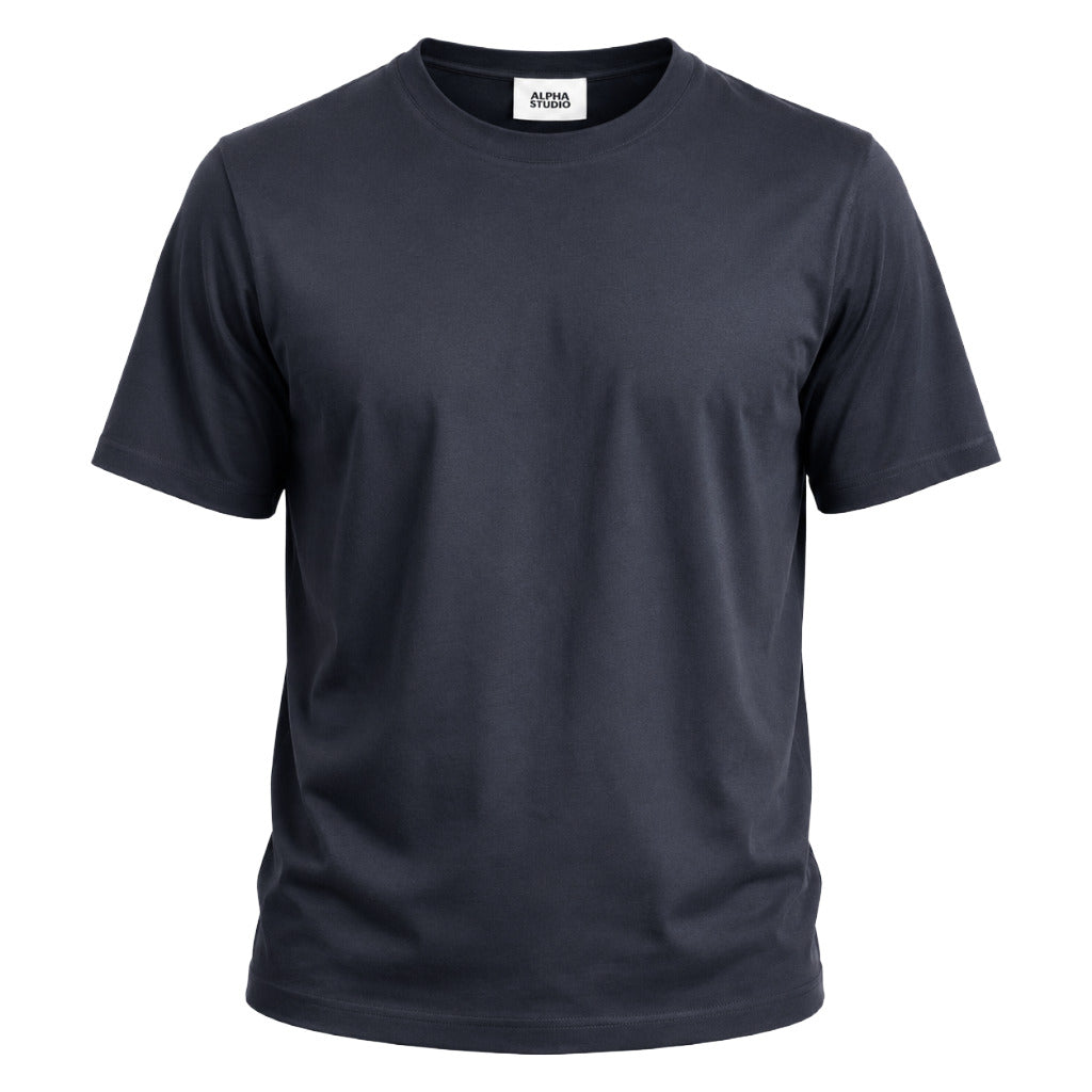 Alpha Studio Men's Blue T-shirt
