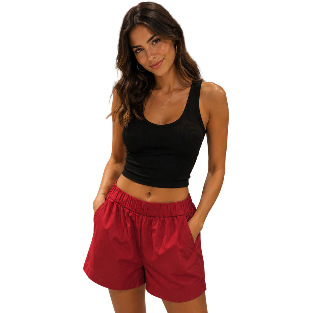 Parajumpers Women's Red Shorts