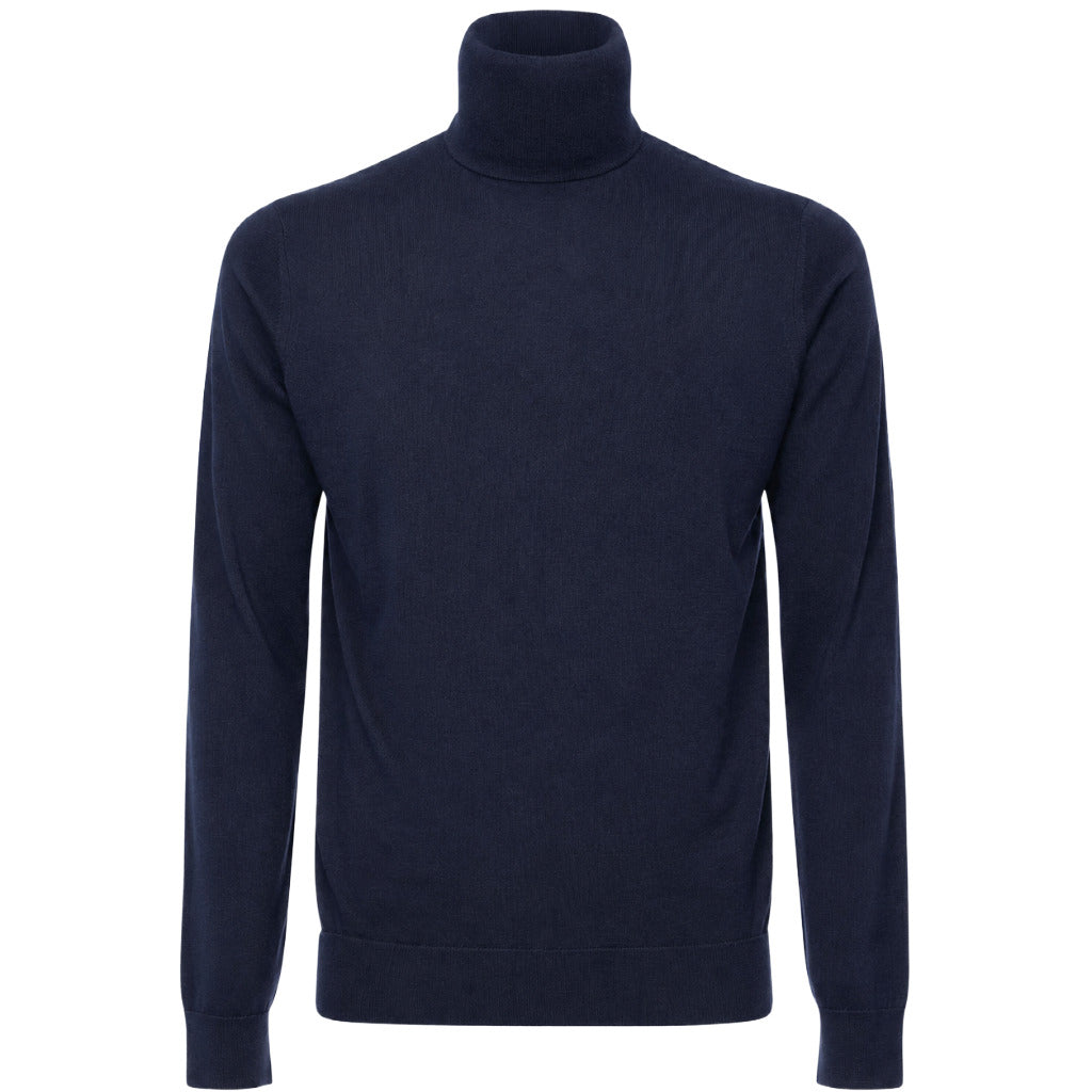Alpha Studio Men's Blue Sweater