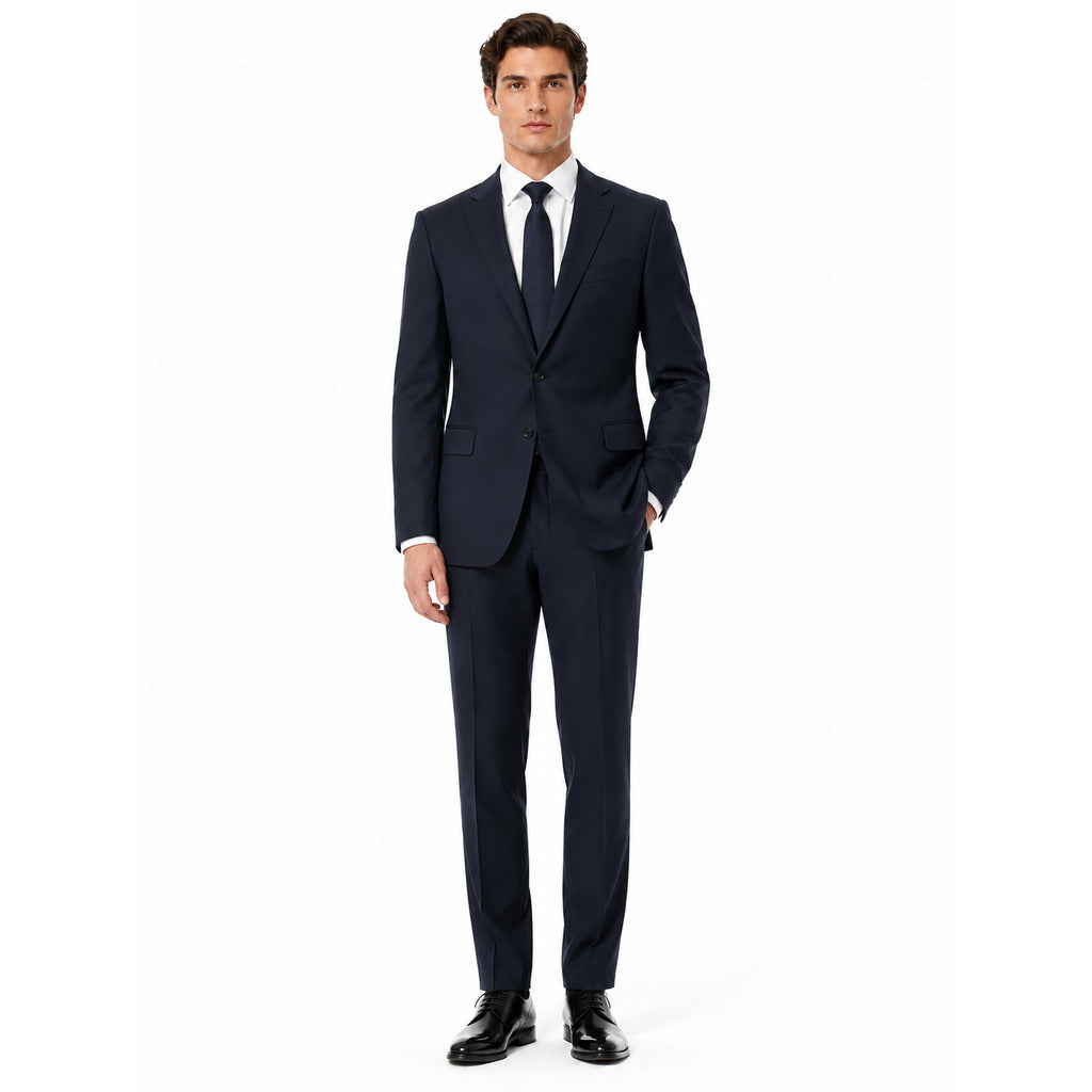 Ermenegildo Zegna Fabric Men's Blue Suit