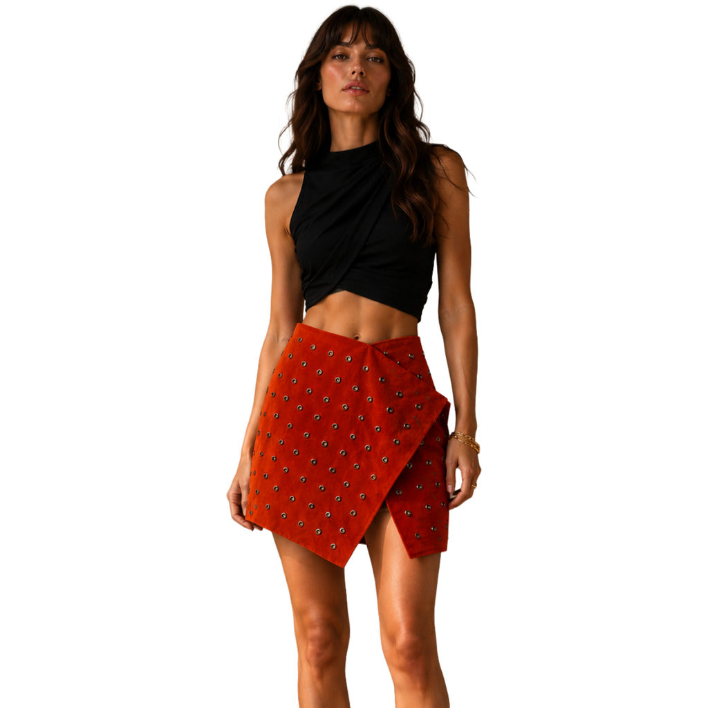 Balmain Women's Brown Skirt