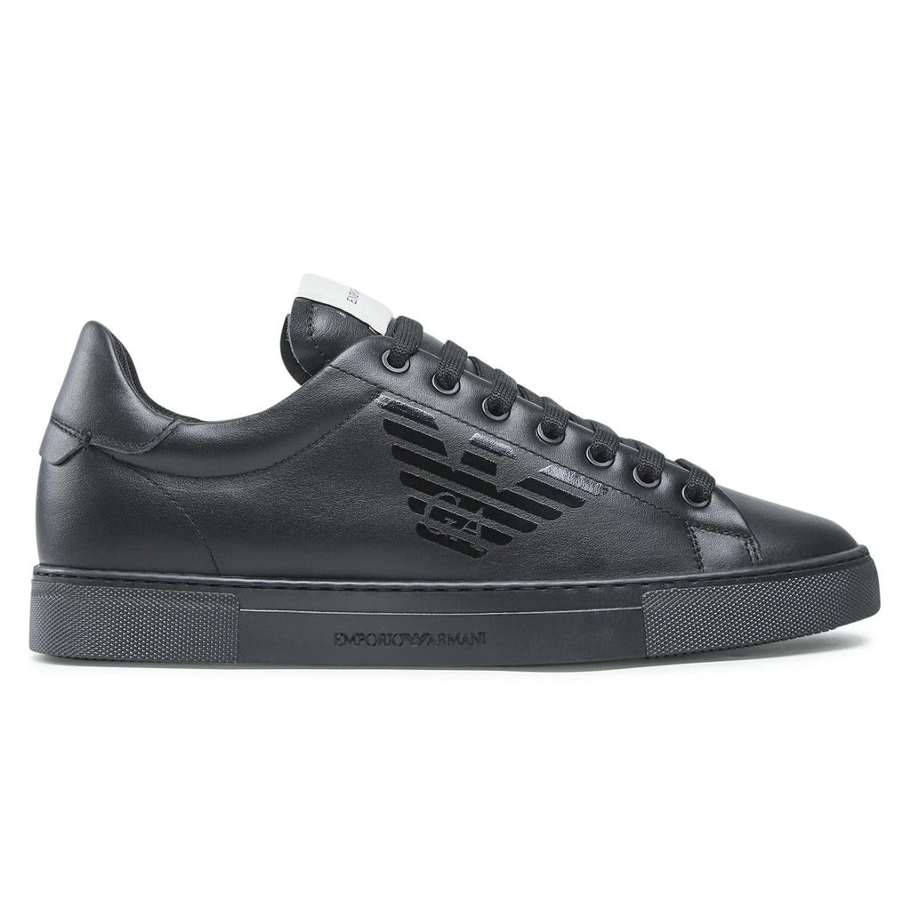 Emporio Armani Men's Black Sneakers