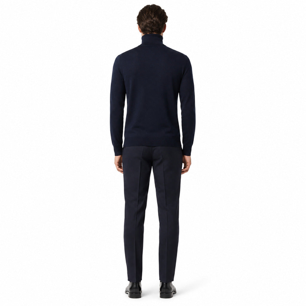 Alpha Studio Men's Blue Sweater