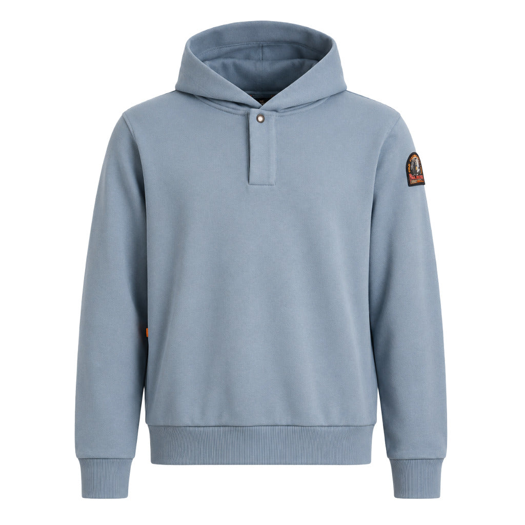 Parajumpers Men's Light Blue Aidone Hooded Sweatshirt