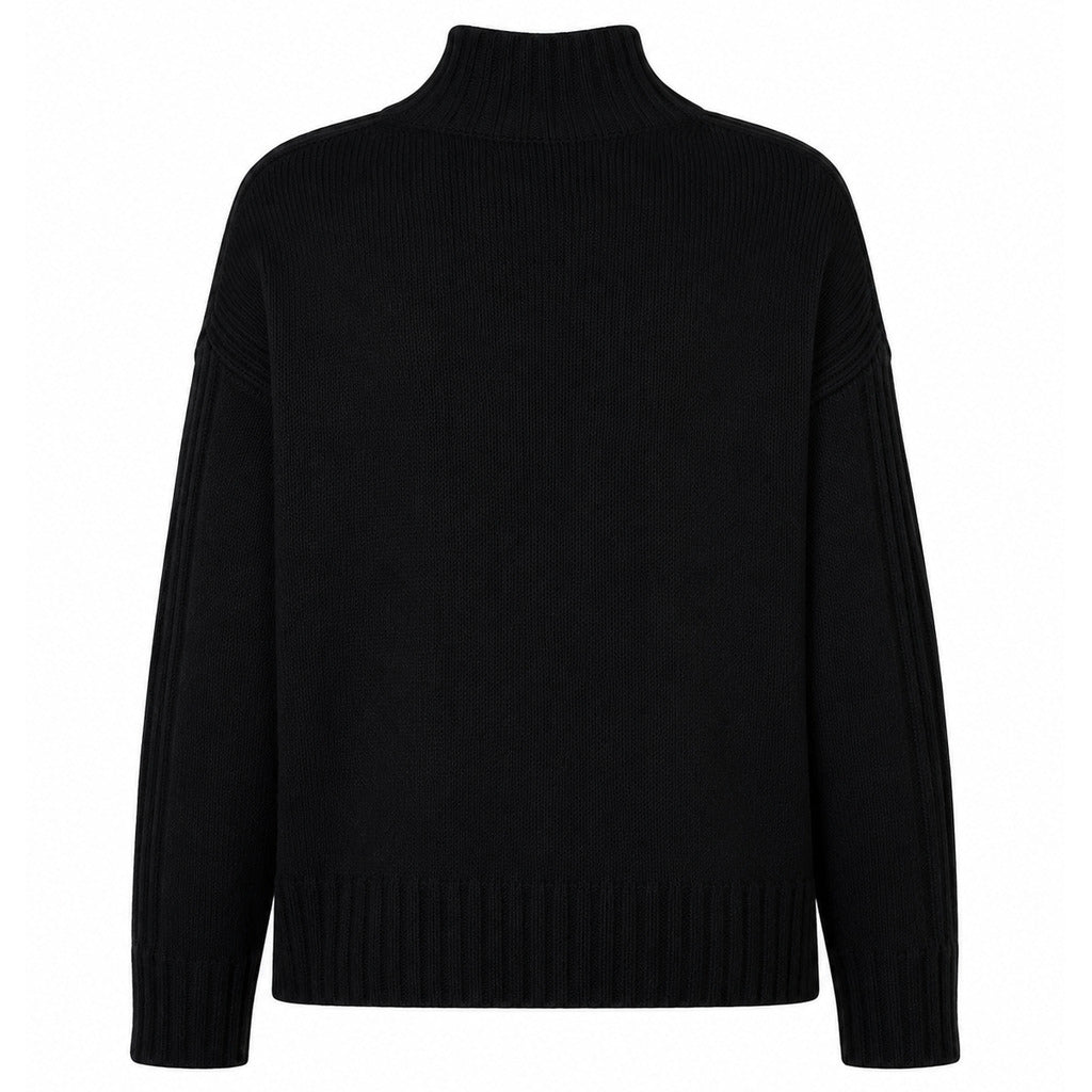 Alpha Studio Women's Black Sweater