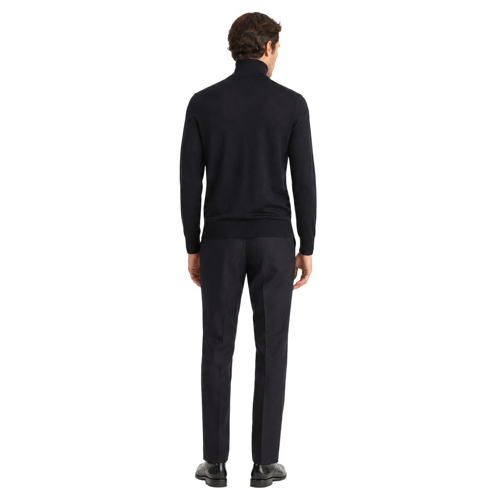 Alpha Studio Men's Black Sweater