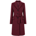 Loro Piana Fabric Women's Red Coat