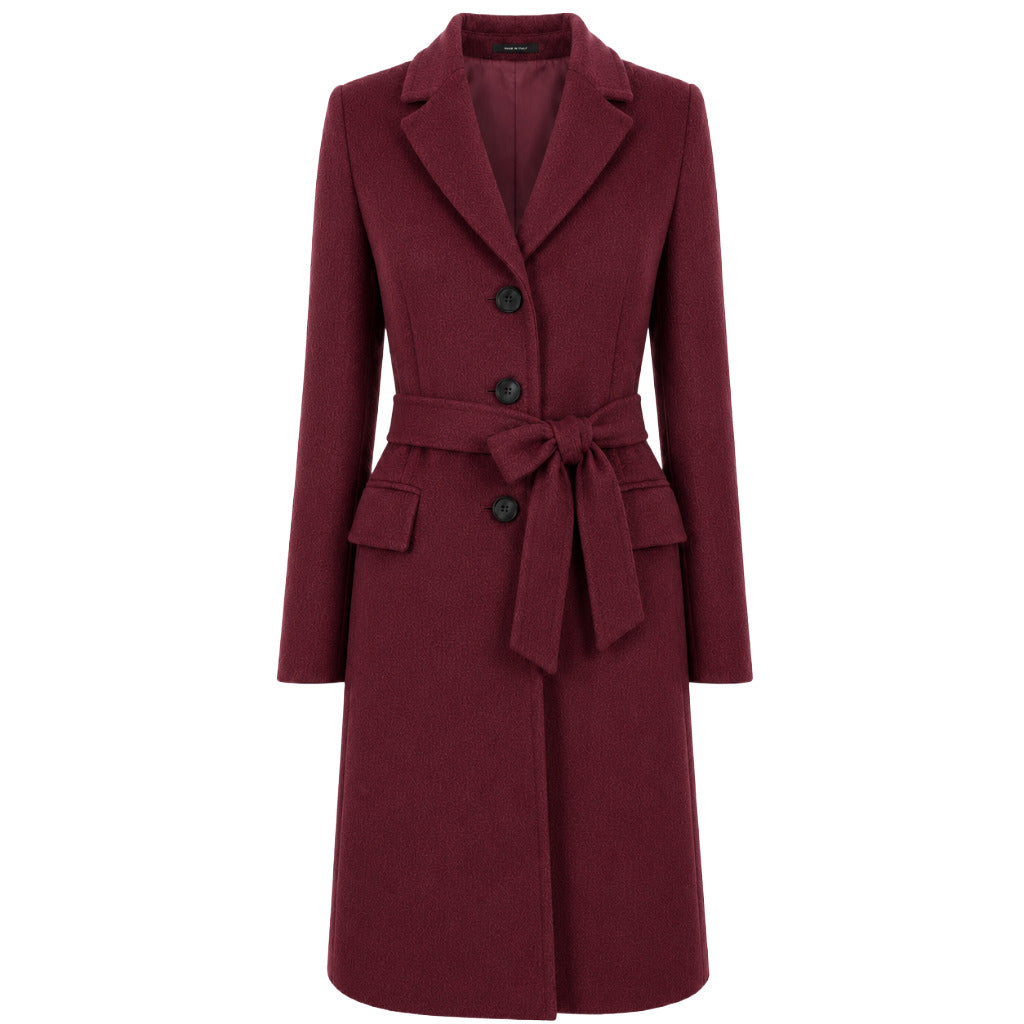 Loro Piana Fabric Women's Red Coat