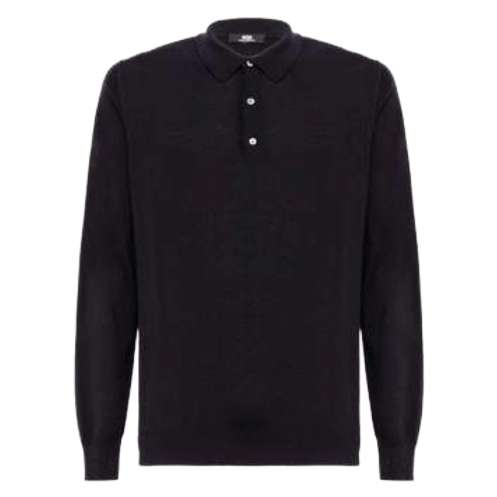 Alpha Studio Men's Blue Polo Shirt