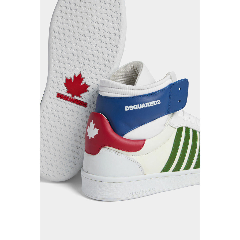 Dsquared2 Men's White High-Top Sneakers (Second Choice)
