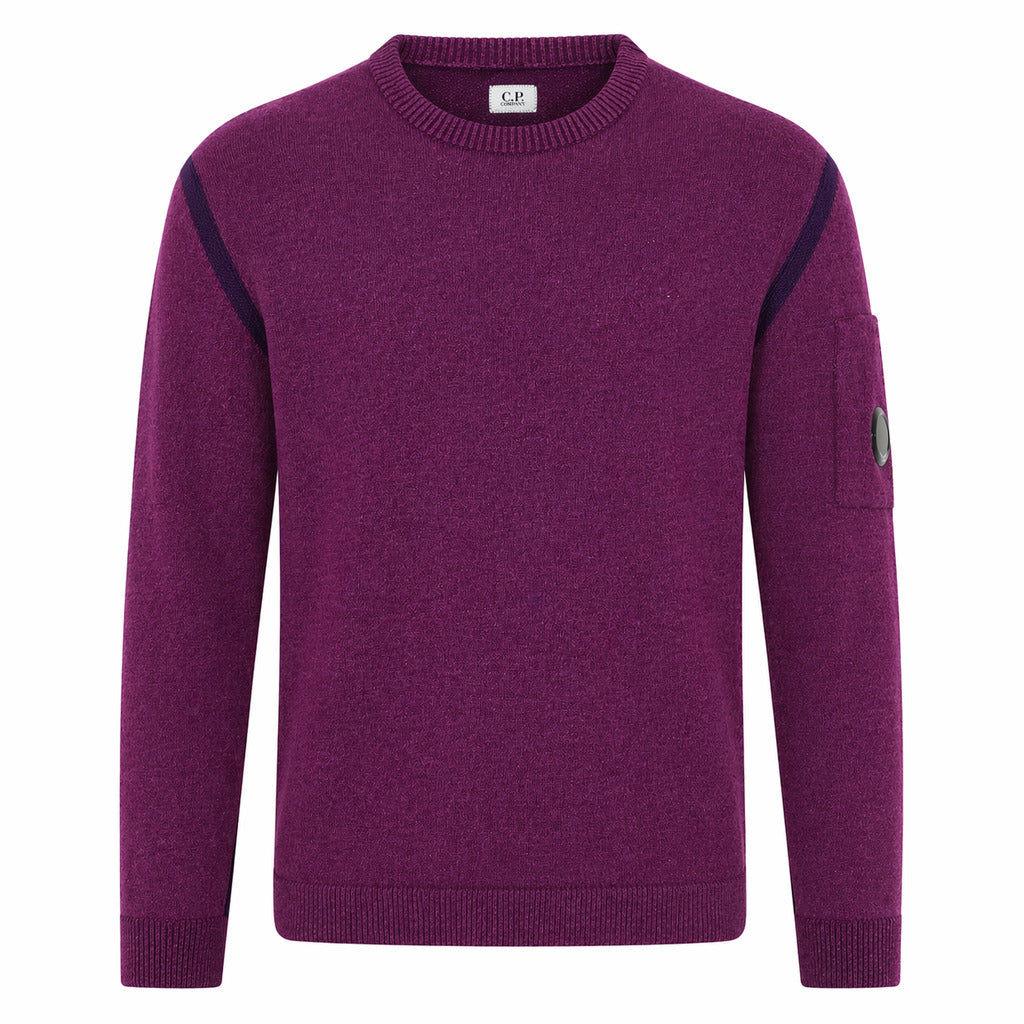 C.P. Company Men's Purple Sweater