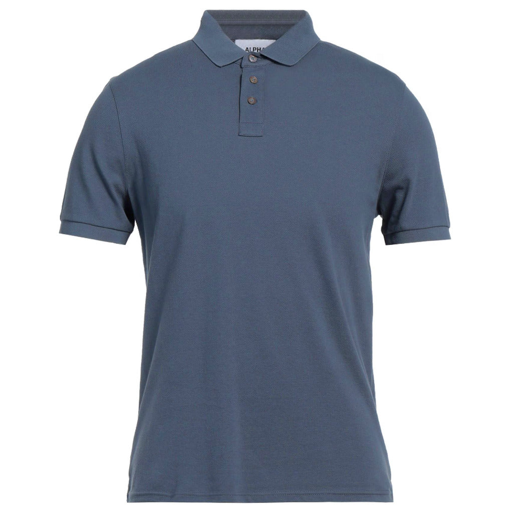 Alpha Studio Men's Blue Polo Shirt