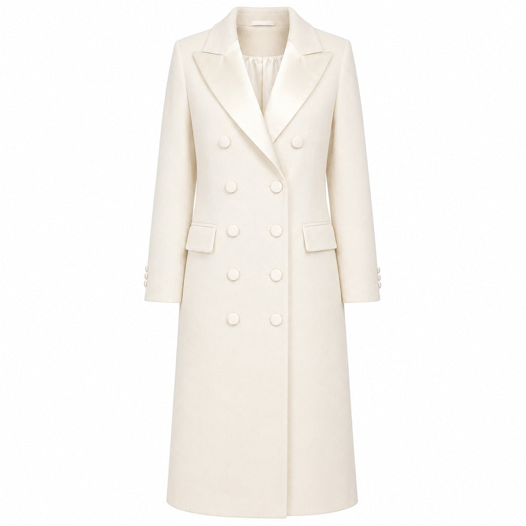 Loro Piana Fabric Women's White Coat