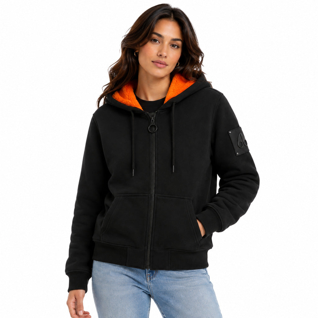 Moose knuckles Women's Black Sweatshirt