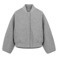 Loro Piana Fabric Women's Grey Jacket