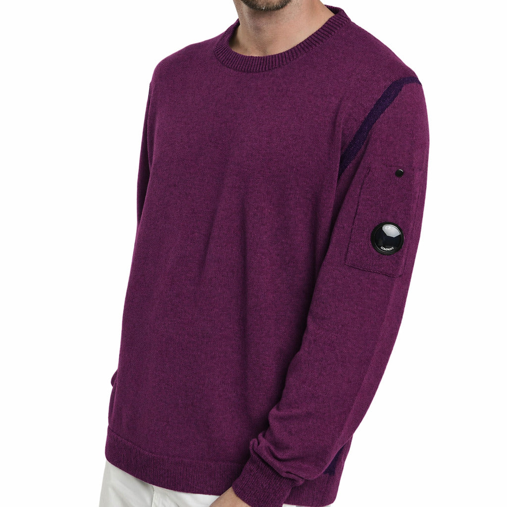 C.P. Company Men's Purple Sweater
