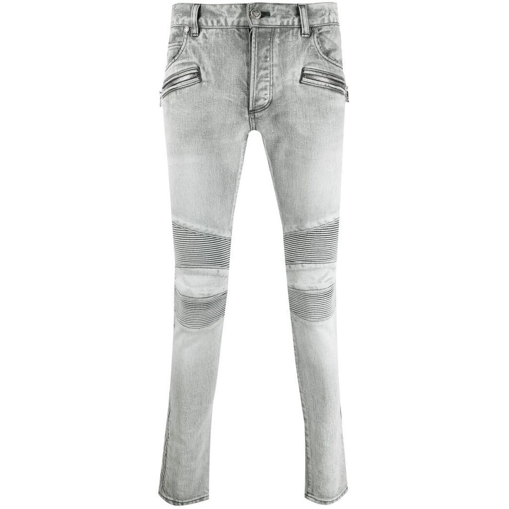 Balmain Men's Grey Jeans