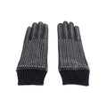 Cavalli Class Men's Black Studded Gloves
