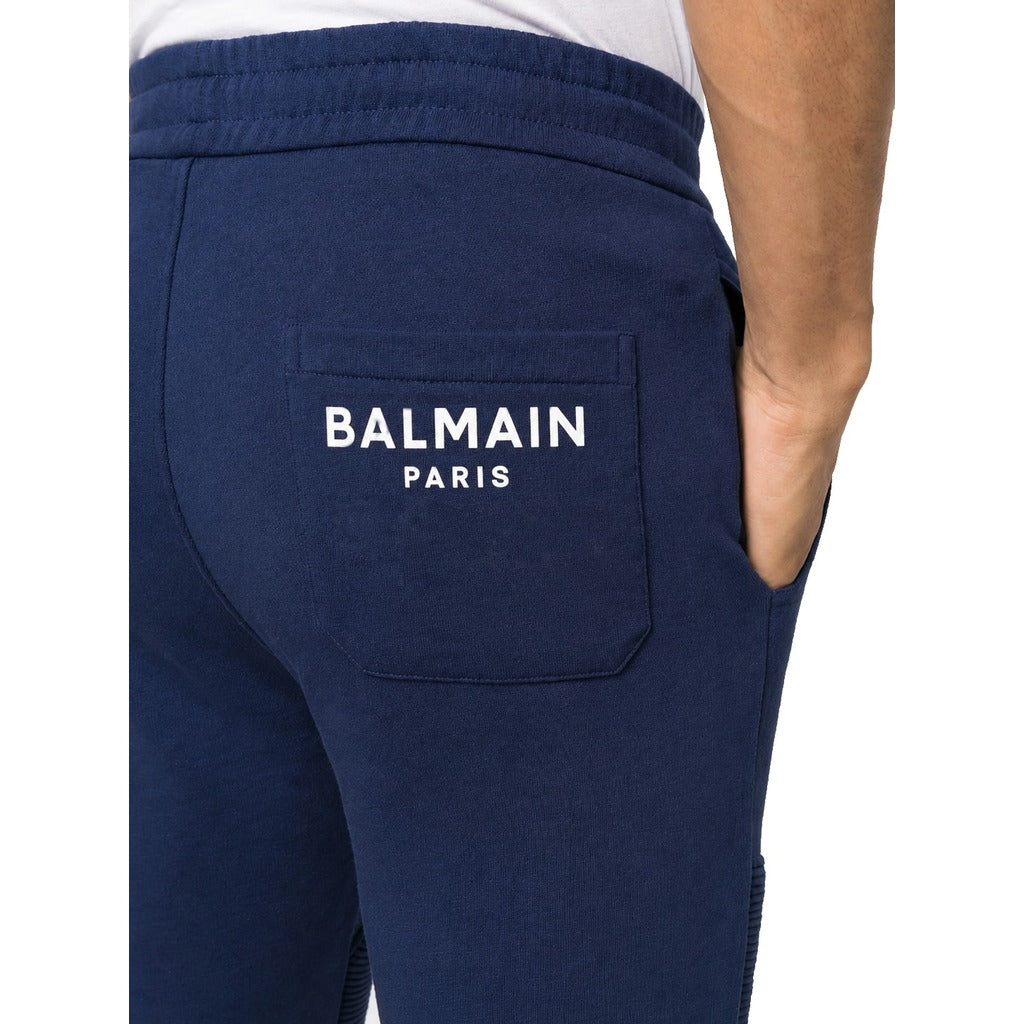 Balmain Men's Blue Trousers