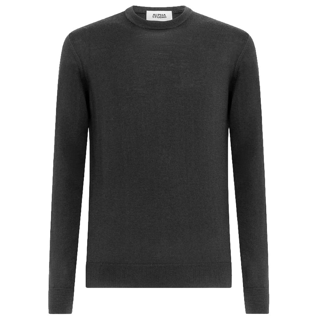 Alpha Studio Men's Grey Sweater