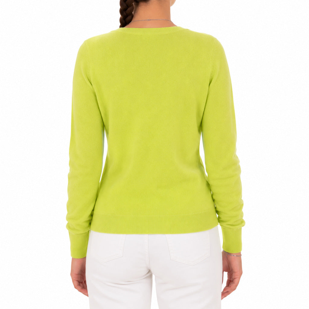 Emilio Romanelli Women's Yellow Sweater