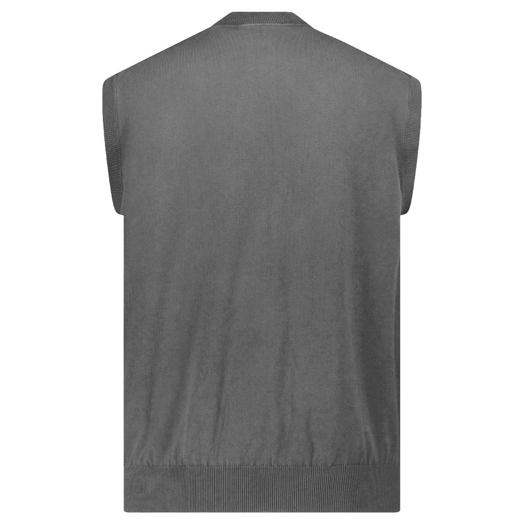 Alpha Studio Men's Grey Vest