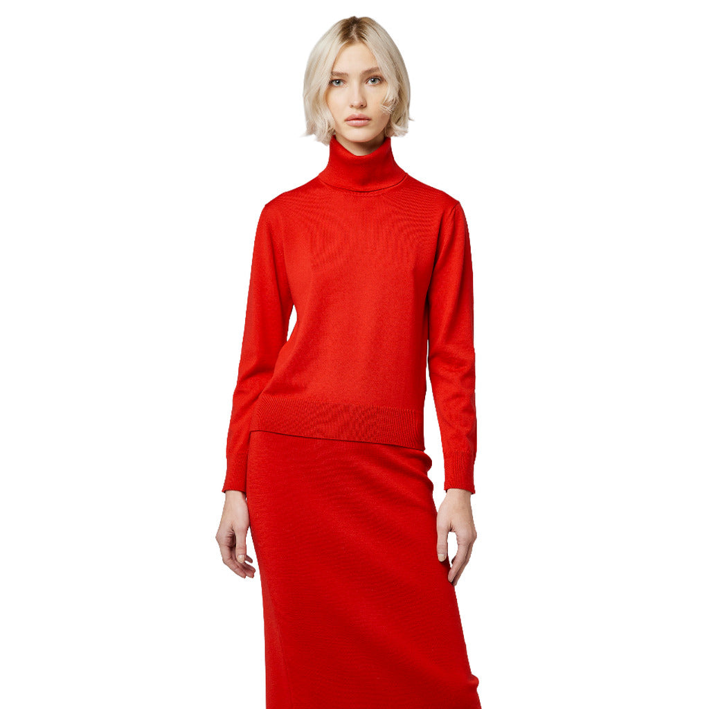 Alpha Studio Women's Red Sweater