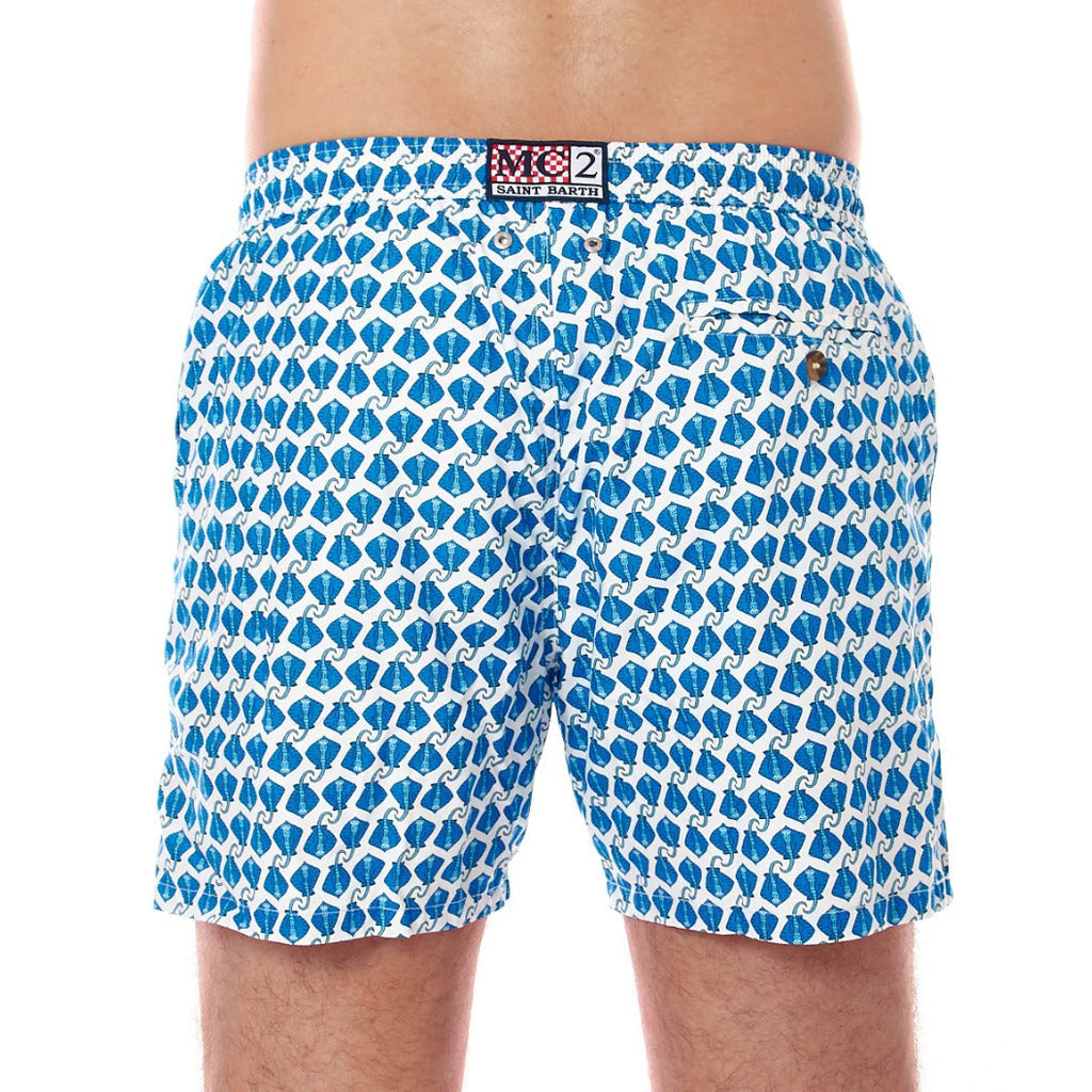 MC2 Saint Barth Men's Light Blue Swimwear