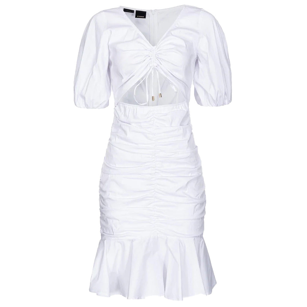 Pinko Women's White Dress