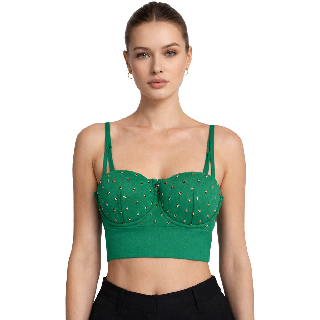 Elisabetta Franchi Women's Green Top