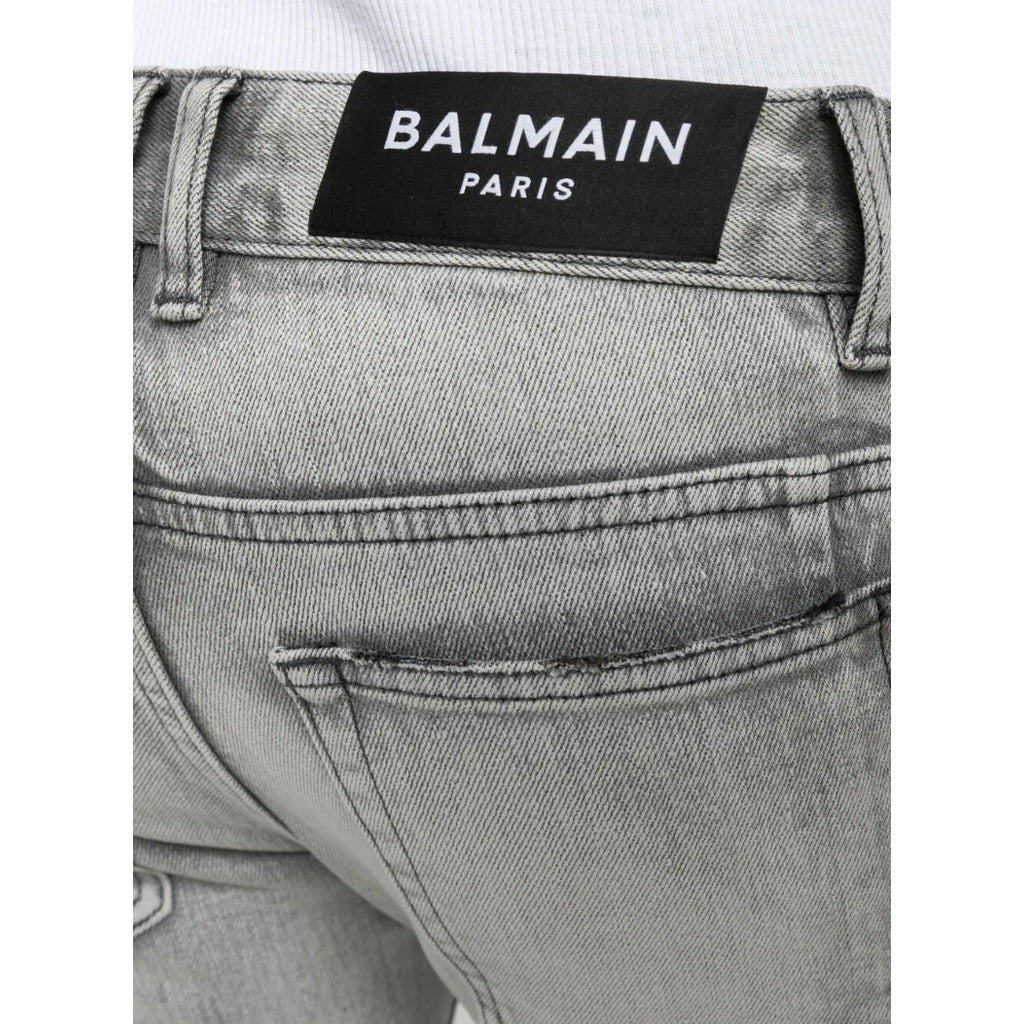 Balmain Men's Grey Jeans