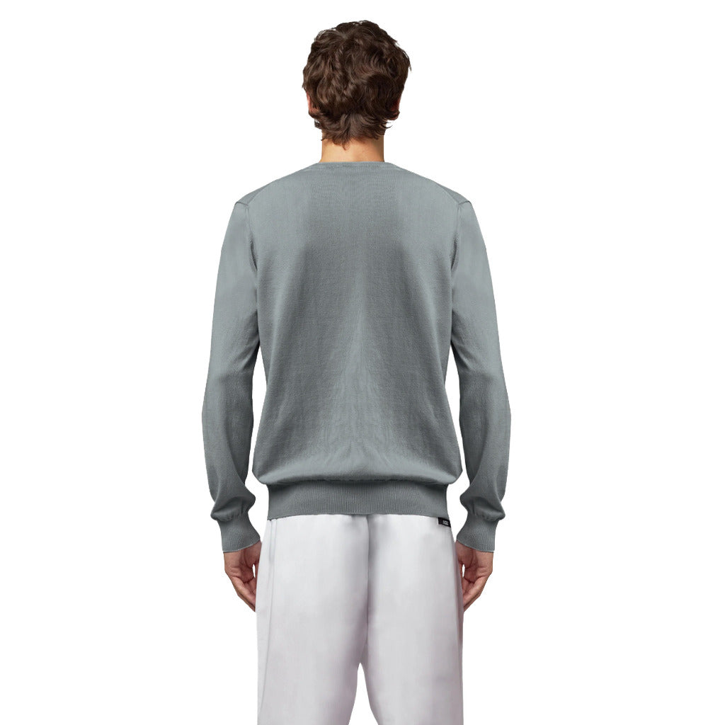Alpha Studio Men's Grey Sweater
