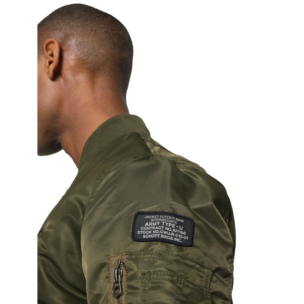 Schott NYC Men's Camouflage Jacket
