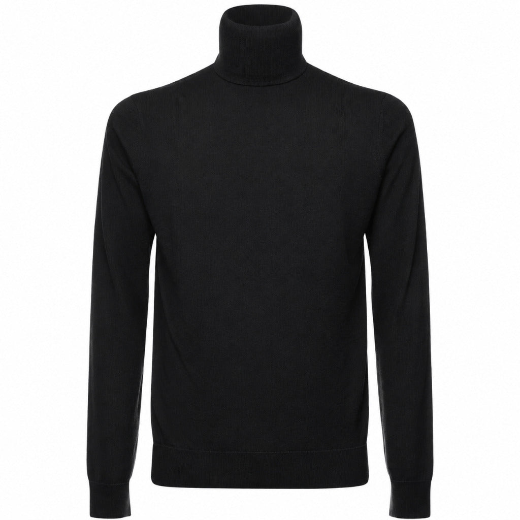 Alpha Studio Men's Black Sweater