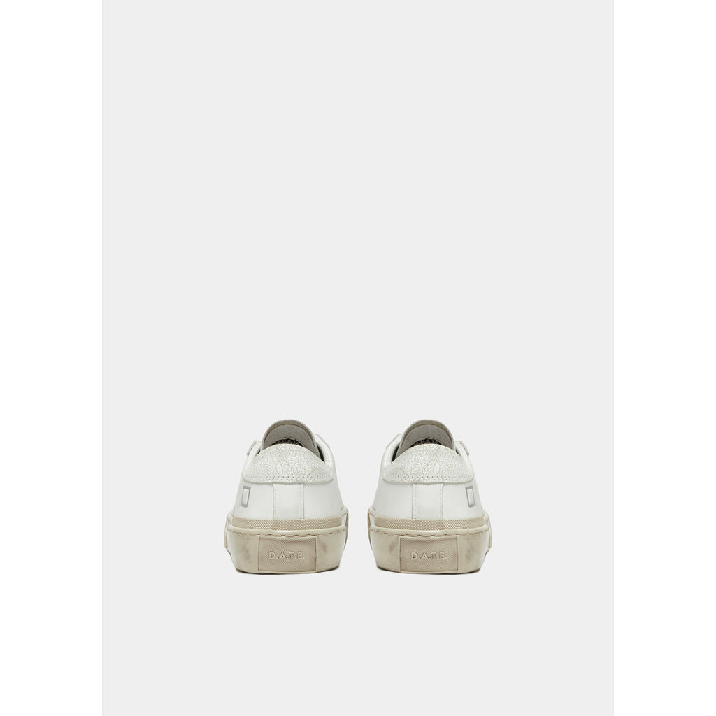 D.A.T.E. Men's White Sneakers