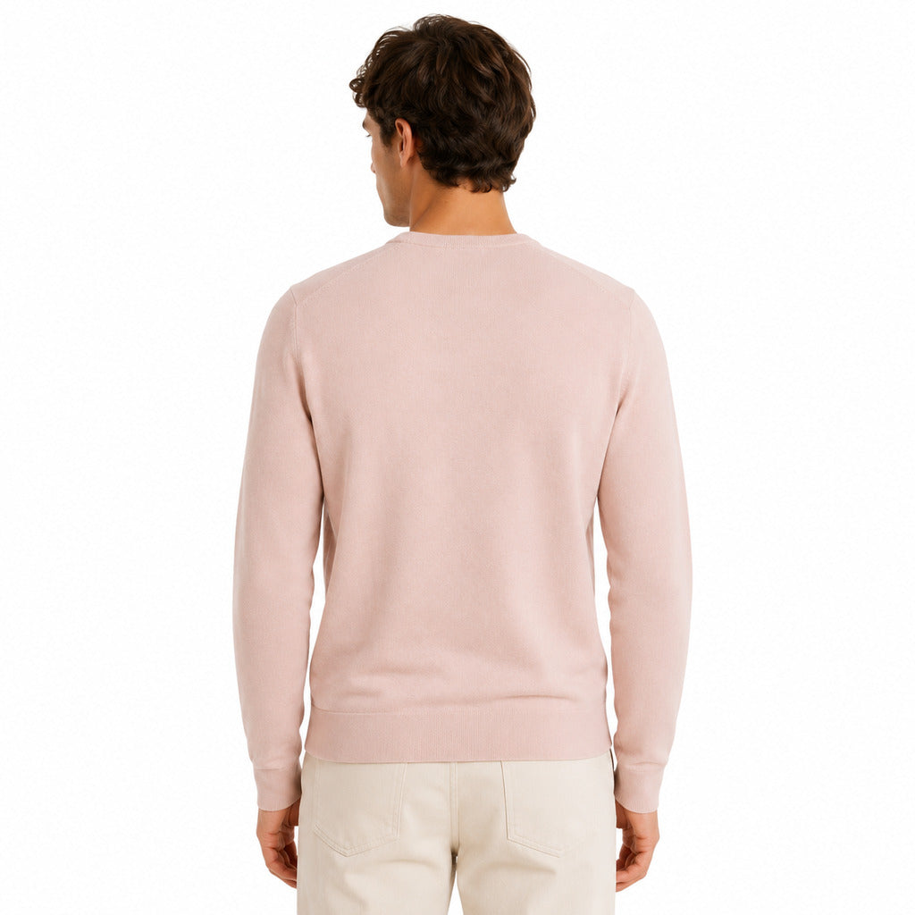 Alpha Studio Men's Pink Sweater
