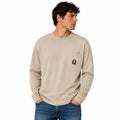 Parajumpers Men's Beige Cotton Sweater