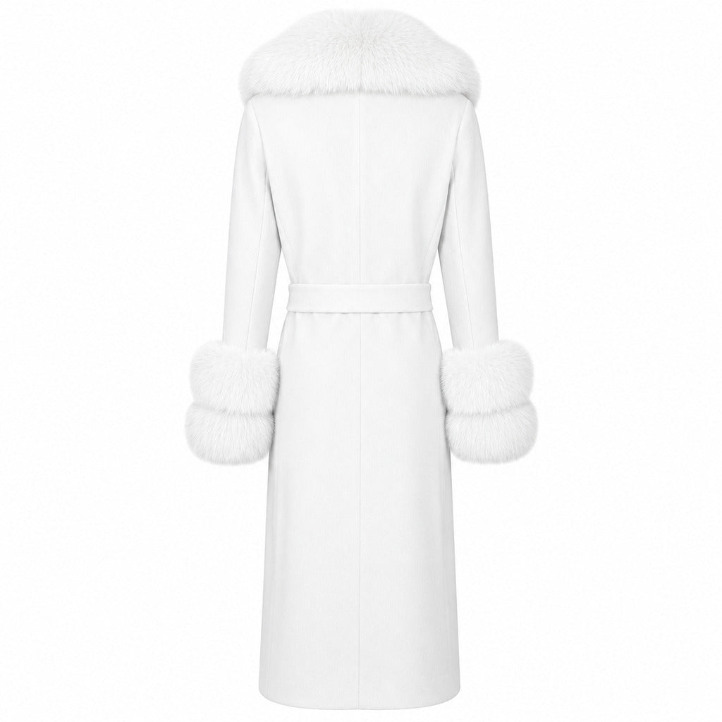 Loro Piana Fabric Women's White Coat
