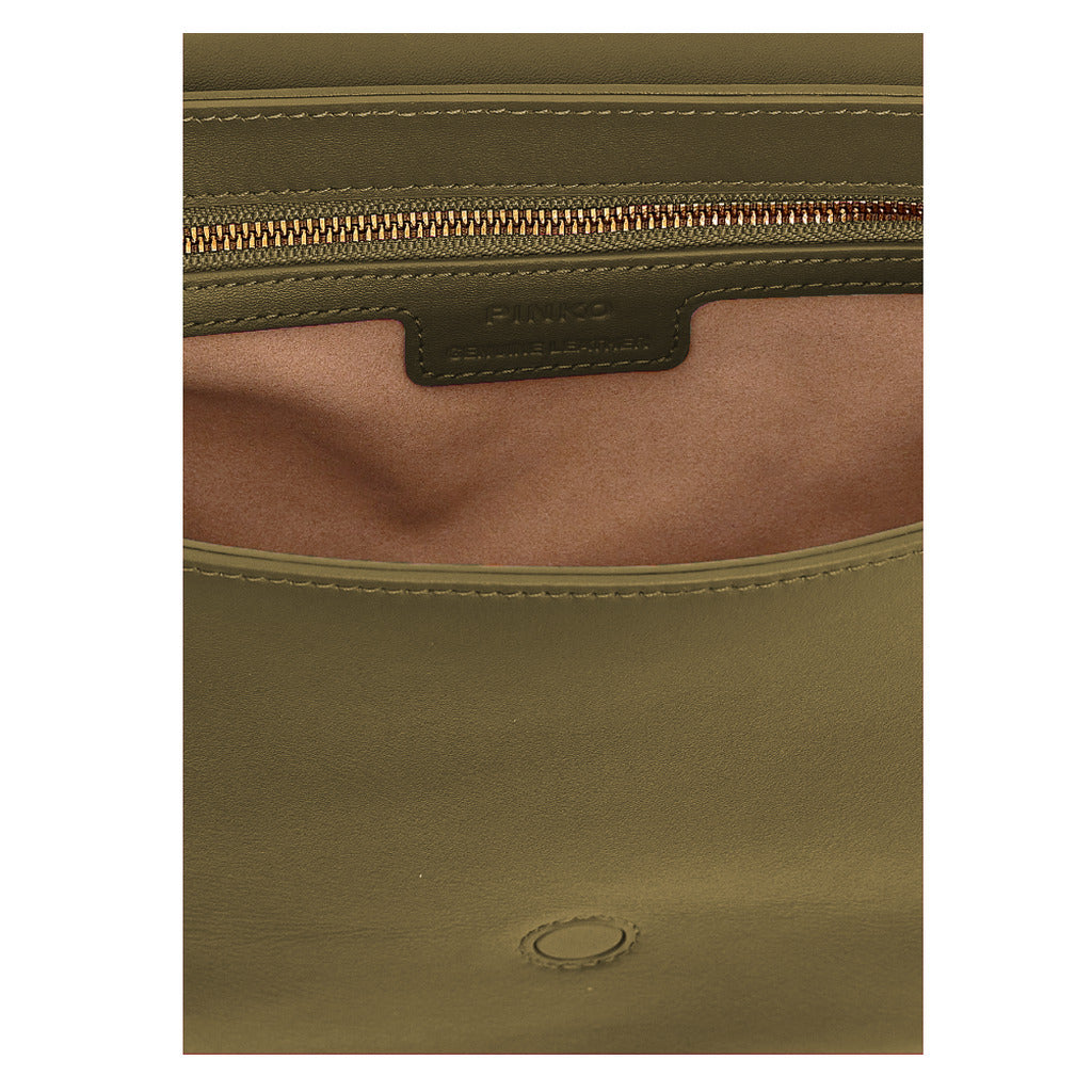 Pinko Women's Green Crossbody Bag