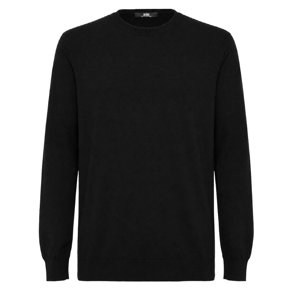 Alpha Studio Men's Black Sweater
