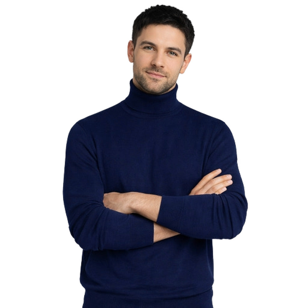 Emilio Romanelli Men's Blue Sweater