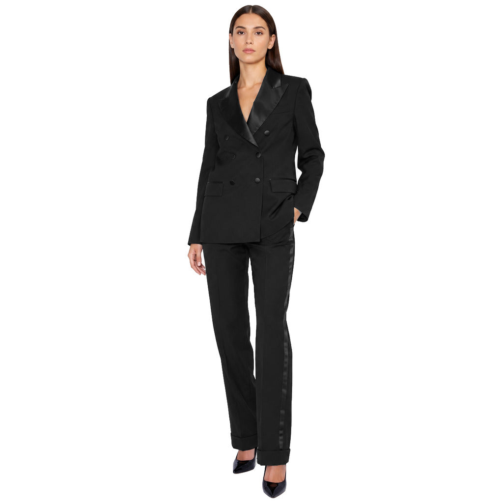 Loro Piana Fabric Women's Black Suit