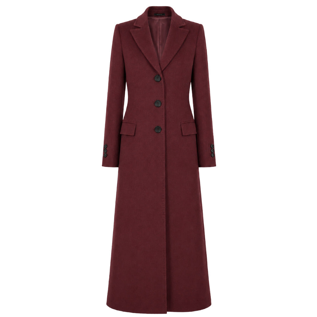 Loro Piana Fabric Women's Red Coat
