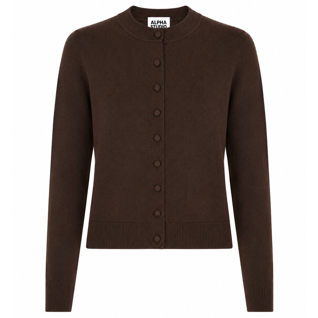 Alpha Studio Women's Brown Sweater